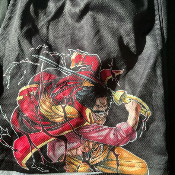 NWT One Piece Shorts —Gol D Roger - Picture 2 of 3